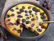 Clafoutis "moelleux" aux cerises