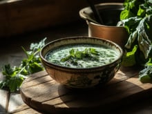 Soupe de choux vert au thermomix