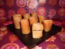 Makis de crêpes tofu / surimi / endive