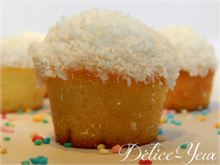 Mini cupcakes rhum coco