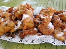 Beignets de fleur d'acacia