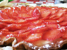 Tarte aux fraises/framboises, crème pâtissière
