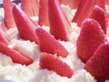 Tarte aux fraises et spéculoos