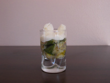 Caviar de courgettes au parmesan facile