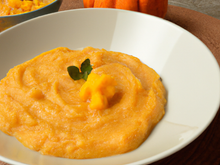 Purée de potiron et pomme