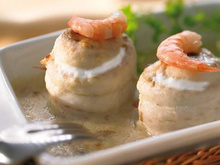 Filets de sole en roulade