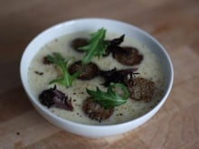 Velouté céleri, tonka