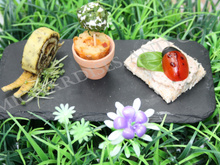 Trilogie au jardin