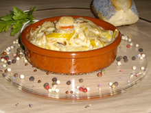 Saint-Jacques au fondant de poireaux