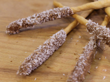 Mikado maison chocolat blanc & noix de coco