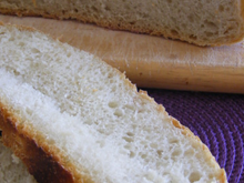 Pain blanc sur poolish cuisson en cocotte