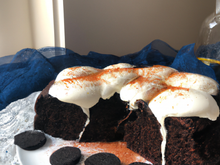 Gâteau chocolat Guinness et son nappage