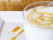 Milk-shake au miel