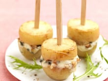 Princesse Amandine en sucette aux noix et au roquefort