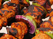 Multi brochettes tandoori
