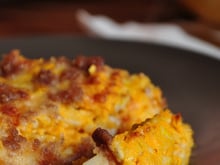 Gratin de crozets à la courge