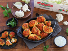 Fleurettes de chou-fleur panées façon nuggets