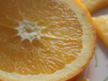 Fraîcheur à l'orange