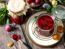 Prunes à l'eau de vie