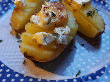 Pommes de terre au roquefort faciles