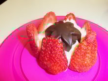 Tartelette bretonne et sa marguerite crémeuse