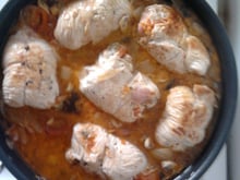 Escalope de dinde au roquefort