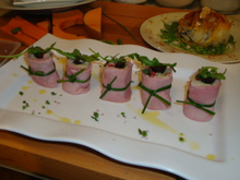 Bouchées de jambon et purée revisitées