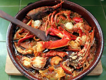 Ragoût de langouste (Caldereta de langosta)