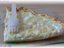 Quiche lorraine au fromage blanc