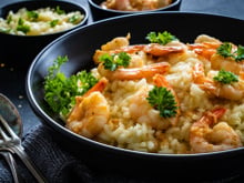 Risotto aux crevettes au thermomix