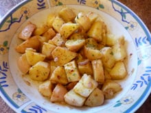 Salade de pomme de terre au cumin