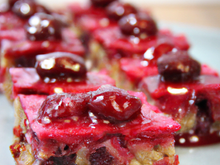 Bricks de cerises aux amandes