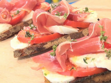 Bruschetta à l'Italienne