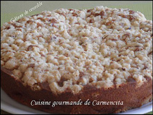 Gâteau crumble classique