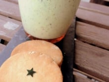 Smoothie kiwi basilic