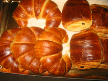 Croissants et pains au chocolat