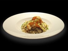 Gambas flambées au pastis