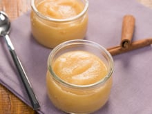 Compote de pommes aux coings et à l'orange