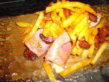 Frites au chorizo