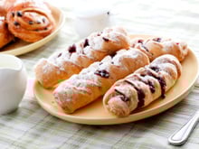 Feuilletés à la confiture