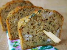 Cake au cidre, poulet et estragon