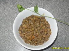 Lentilles à ma façon