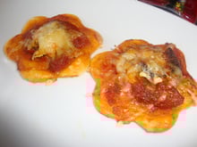 Fleurs de pizza à la sardine