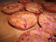 Cupcakes framboises