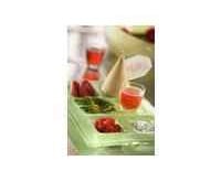 Parfait glacée à la pastille de Vichy, déclinaison de la fraise en 3 versions