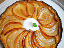 Tarte tatin aux poires revisitée à ma façon