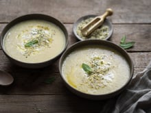 Soupe de poireaux et pommes de terre au Thermomix