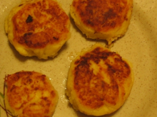 Croquettes de pommes de terre économiques