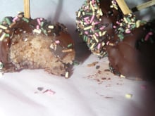 Cake pops de quatre-quarts au Nutella 