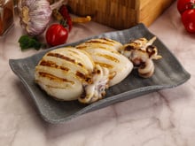 Encornets au barbecue